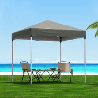 Gazebo 2x2m Outdoor Patio Garden Marquee Shade Grey