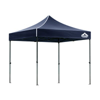 Gazebo Pop Up Marquee 3x3m Folding Tent Wedding Outdoor Camping Canopy Gazebos Shade Navy