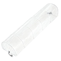 Green Fingers Mini Greenhouse 300x45x30cm Tunnel Clear PVC Steel Frame Portable