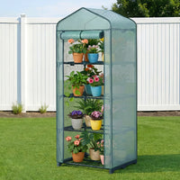 Green Fingers Greenhouse 4 Tiers Mini Green House Garden Bed 1.6x0.7x0.5M