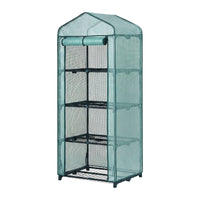Green Fingers Greenhouse 4 Tiers Mini Green House Garden Bed 1.6x0.7x0.5M