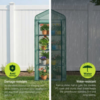 Green Fingers Greenhouse 4 Tiers Mini Green House Garden Bed 1.6x0.7x0.5M