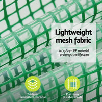 Green Fingers Mini Greenhouse 240x90x90cm Steel Frame PE Cover Outdoor Shelter