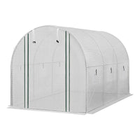 Green Fingers Greenhouse 3x2x2M Walk in Green House White