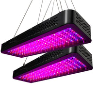 Green Fingers 2X 2000W Grow Lights LED Full Spectrum Indoor Plant All Stage Growth