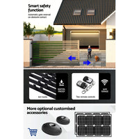 LockMaster Automatic Sliding Gate Opener Kit 6M 1200KG