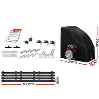 LockMaster Automatic Sliding Gate Opener Kit 20W Solar 4M 600KG