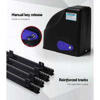 LockMaster Automatic Sliding Gate Opener Kit 4M 600KG