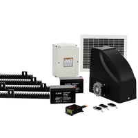 LockMaster Automatic Sliding Gate Opener Kit 10W Solar 4M 600KG