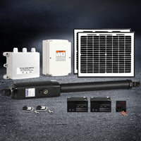 LockMaster Single Swing Gate Opener 500KG 20W Solar Panel
