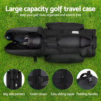 Golf Travel Bags for Airlines with Wheels Golf Clubs Hard Case Foldable