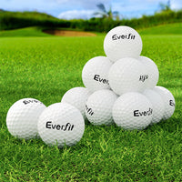 12Pcs Golf Ball Set Reusable Distance Golf Balls Practice Training