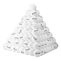 120pcs Golf Ball Set Reusable Distance Golf Balls Practice Training