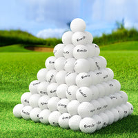 120pcs Golf Ball Set Reusable Distance Golf Balls Practice Training