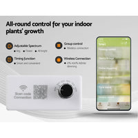 Green Fingers Grow Tent Light Kit 100x100x200CM 2200W LED Full Spectrum