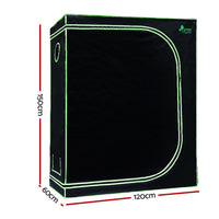 Green Fingers Grow Tent 120x60x150CM Hydroponics Kit Indoor Plant Room System