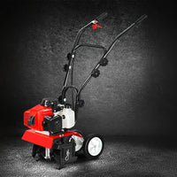 Giantz 63CC Tiller Garden Cultivator Rototiller 4 Blades Soil Plower Rotary Hoe