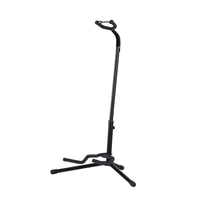 Alpha Iron Adjustable Guitar Stand Folding Instrument Holder Acoustic Bass Rack Black