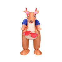 Inflatable Kangaroo Costume Adult Suit Blow Up Party Fancy Dress Halloween Cosplay