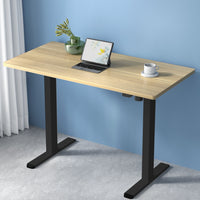 Standing Desk Motorised White Oak 120CM