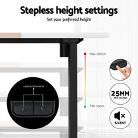 Motorised Standing Desk Sit Stand Desks 120CM