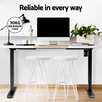 Motorised Standing Desk Sit Stand Desks 120CM