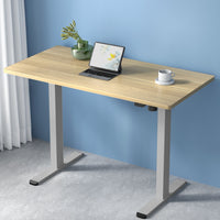 Standing Desk Motorised 120CM White Oak