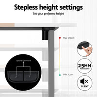 Standing Desk Electric Sit Stand Desks 120CM