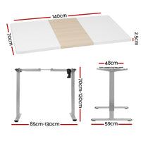 Standing Desk Electric Sit Stand Desks 140CM