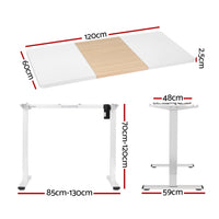 Standing Desk Motorised Sit Stand Desks 120CM