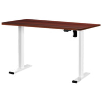 Standing Desk Motorised Sit Stand Desks Walnut 120CM