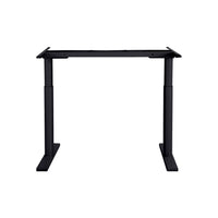 Standing Desk Frame Only Dual Motor Motorised Adjustable 125KG Load Black