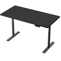 Standing Desk Motorised Electric Dual Motor Black 140CM