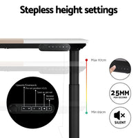 Standing Desk Motorised Electric Dual Motor 140CM