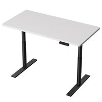 Standing Desk Motorised Electric Dual Motor White 120CM