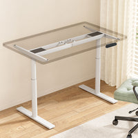 Standing Desk Frame Only Dual Motor Motorised Adjustable 125KG Load White