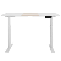 Standing Desk Motorised Electric Dual Motor 140CM White Pine