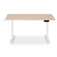 Artiss Standing Desk Motorised Touch Control Electric Oak 140CM