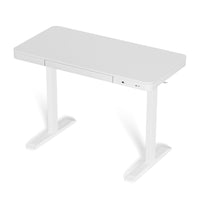 Artiss Standing Desk Motorised Electric Desks Drawer 120CM White
