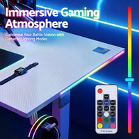 Artiss Electric Standing Desk Height Adjustable Gaming Desk Home Office 140cm- WH-AB