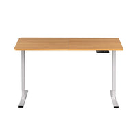 Artiss Standing Desk Height Adjustable 140cm Ergonomic Office Desk Oak