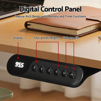 Artiss L-Shape Electric Standing Desk Sit Stand Up Height Adjustable Motorised