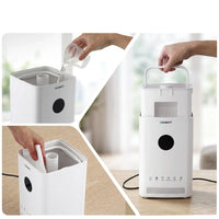 Devanti Ultrasonic Humidifier Air Purifier Top Fill Auto Humidity 3.5L White