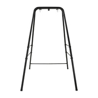 Gardeon Hammock Stand 135cm x180cm Steel Frame for Hanging Chairs Black