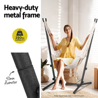 Hammock Chair Stand Metal Frame Black