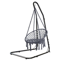 Gardeon Hammock Hanging Chair with Steel Stand