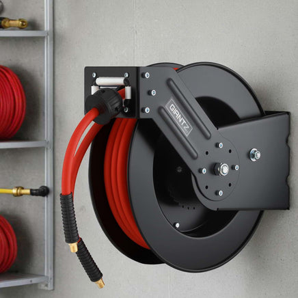 Giantz Air Hose Reel 3/8 IN x 15m Retractable Air Hose 300PSI