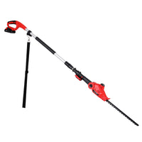 Cordless Pole Hedge Trimmer Garden Pruner Electric Cutter