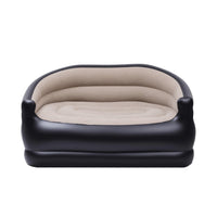 Gardeon Outdoor Air Sofa Inflatable Couch Two-Seater Lounge Chair with Pump Blow Up Couches for Camping