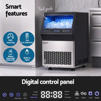 Devanti 35kg Commercial Ice Maker Freestanding Ice Cube Machine